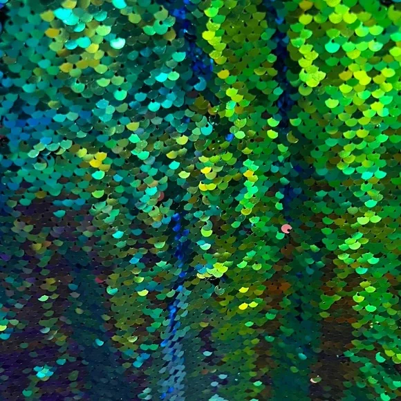 Deluxe Dazzling Mermaid Sequin Kids Costume-Size 10-12 (as is) - Picture 3 of 11